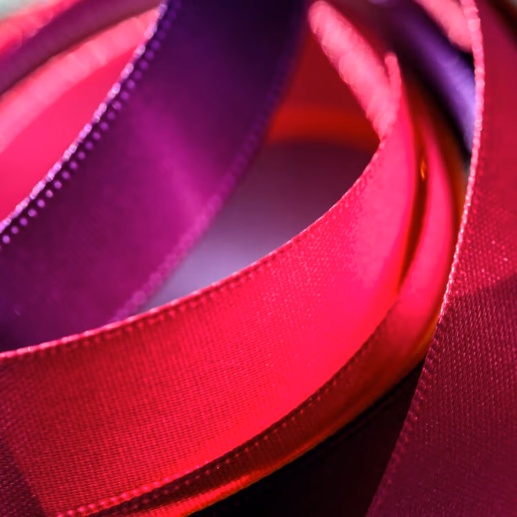 Woven ribbon markers